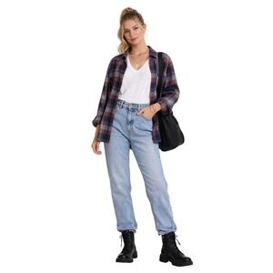 VTG Harley Davidson High Rise Rigid Denim Jeans 8L‎